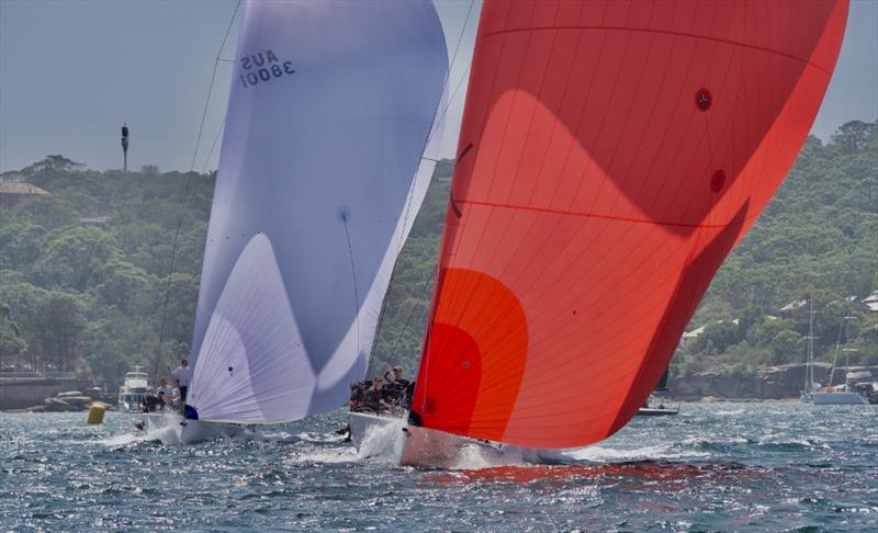 Lightspeed and Lazy Dog - 2020 MC38 Season Act 1 photo copyright Tilly Lock Media taken at Middle Harbour Yacht Club and featuring the MC38 class