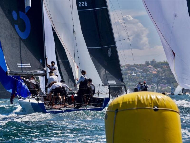 Law Connect downwind day 2 - MC38 2021 Australian Championship photo copyright Tilly McKnight Media taken at Middle Harbour Yacht Club and featuring the MC38 class