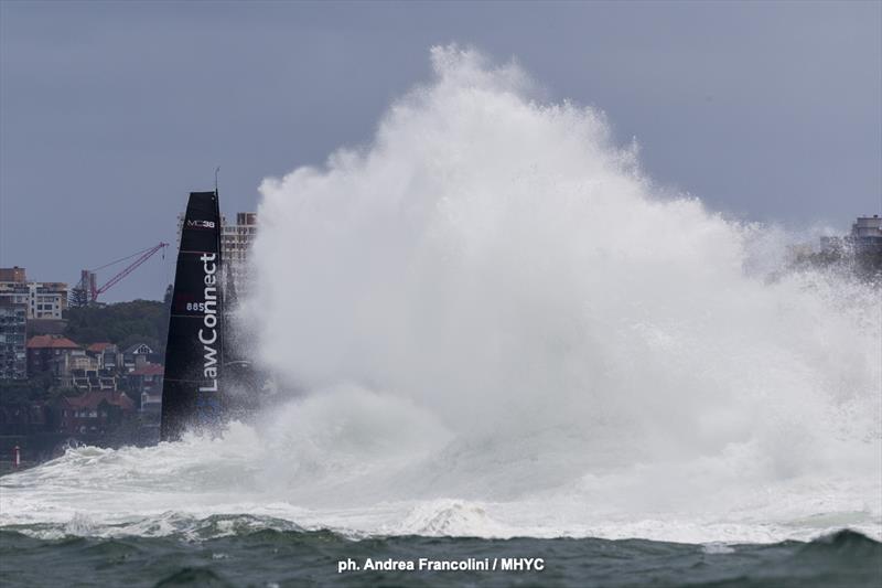 MC38 Law Connect and swell on day 2 of the annual Sydney Short Ocean Racing Championship - photo © Andrea Francolini