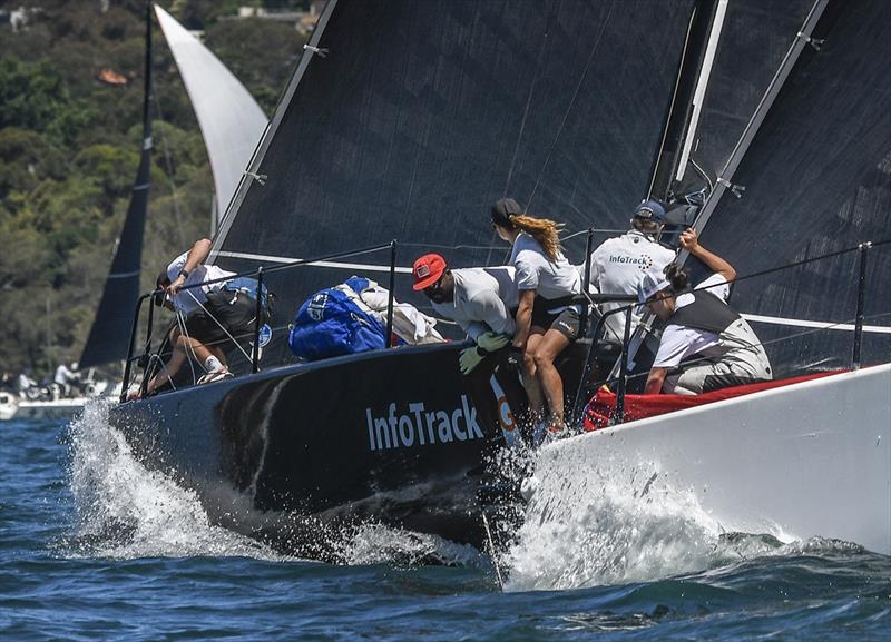 MC38 Aus Champs Infotrack GO and Ginger - MC38 2022 Australian Championship photo copyright Marg Fraser-Martin taken at Royal Sydney Yacht Squadron and featuring the MC38 class