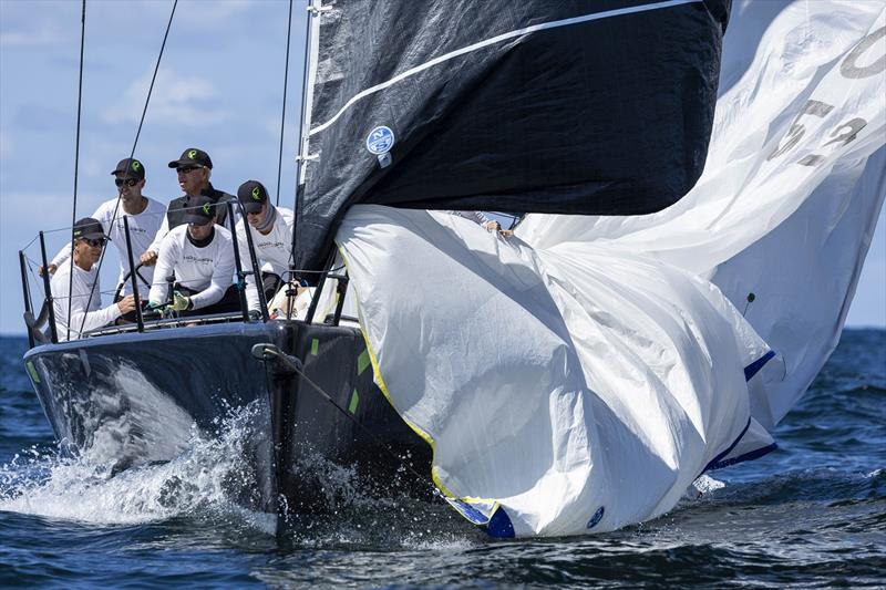 Hooligan out menacing the rest of the Super 40s - Nautilus Marine Insurance Sydney Harbour Regatta - photo © Andrea Francolini