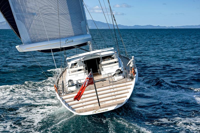 Encore - designed by DuBois - built by Alloy Yachts - photo © McD Yachts