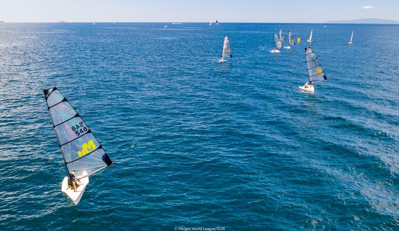 Melges 14 World League - King of Tuscany Cup photo copyright Zerogradinord taken at Club Nautico Scarlino and featuring the Melges 14 class