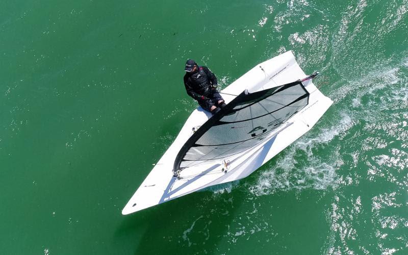 Third Place - Daniel Thielman, Corinthian Yacht Club - 2018 Melges 14 Midwinter Championship photo copyright Hannah Noll taken at Sarasota Sailing Squadron and featuring the Melges 14 class