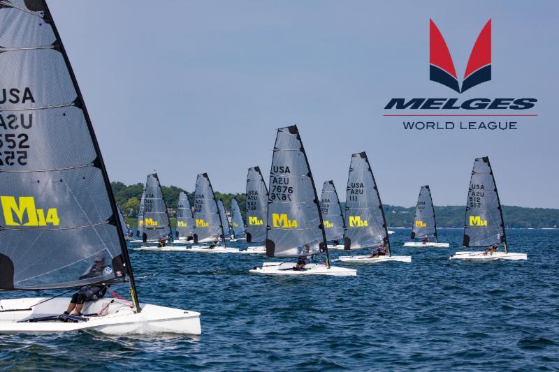 Melges 14 joins the Melges World League photo copyright Hannah Noll taken at  and featuring the Melges 14 class
