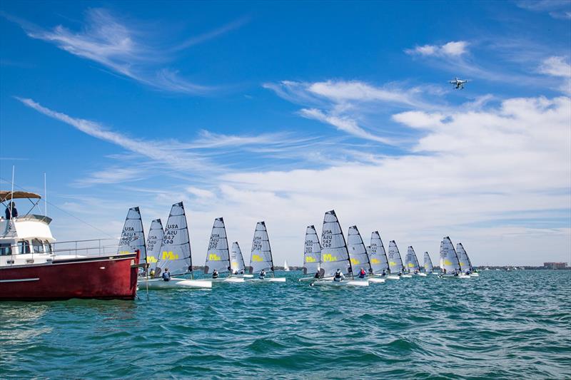 2019 Melges 14 Midwinter Championship - Final day photo copyright Hannah Noll taken at Sarasota Sailing Squadron and featuring the Melges 14 class