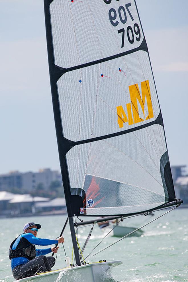 Harry Melges IV - Second Place - 2019 Melges 14 Midwinter Championship photo copyright Hannah Noll taken at Sarasota Sailing Squadron and featuring the Melges 14 class