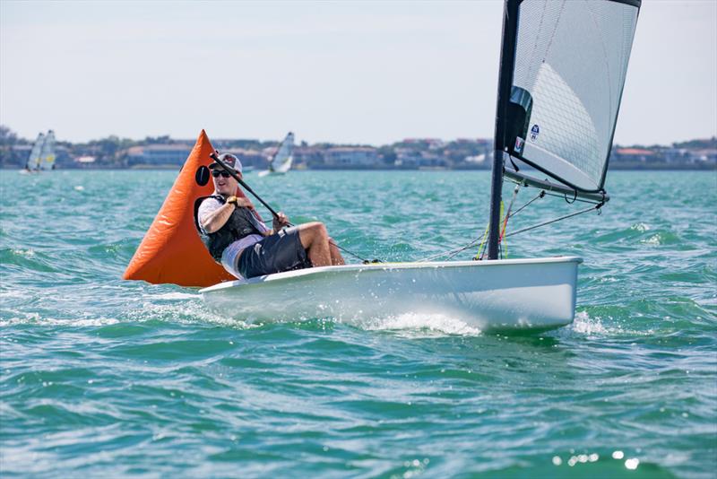 Eddie Cox - First Place - 2019 Melges 14 Midwinter Championship photo copyright Hannah Noll taken at Sarasota Sailing Squadron and featuring the Melges 14 class