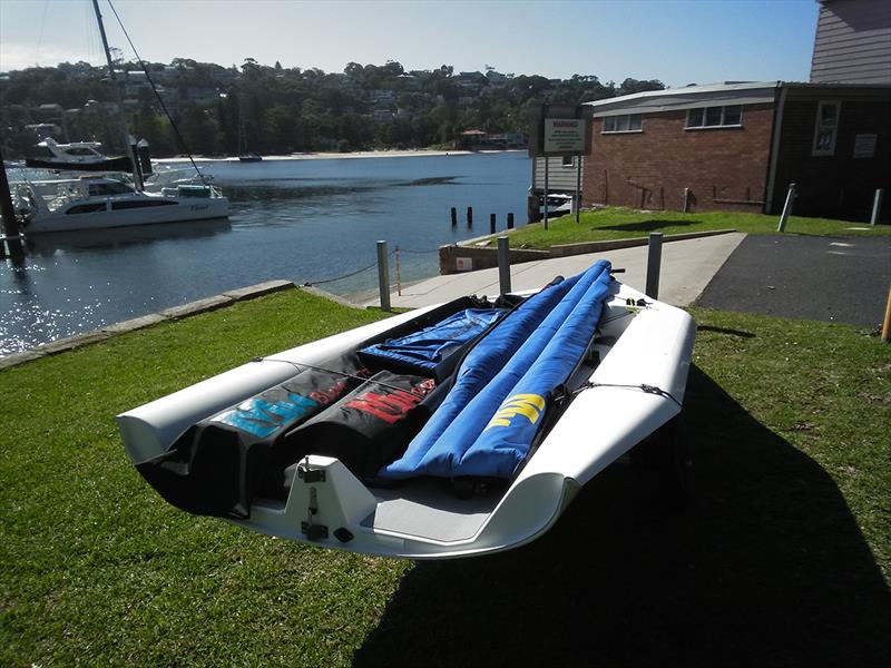 Melges 14's arrived in Sydney photo copyright Owen Muyt taken at  and featuring the Melges 14 class