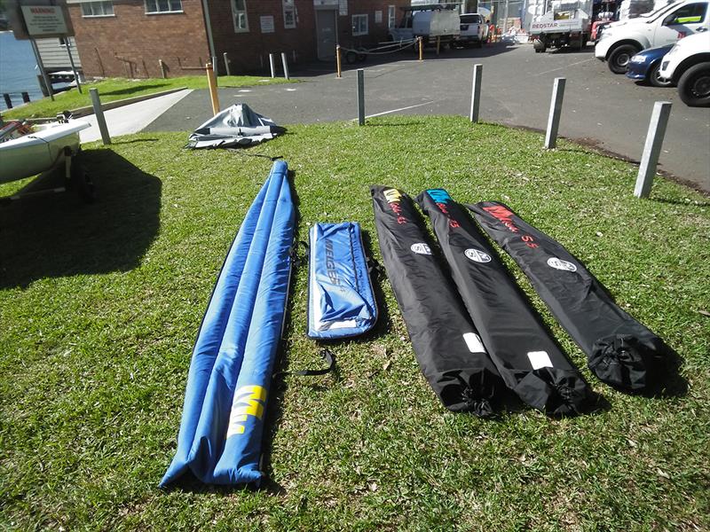 Melges 14's arrived in Sydney photo copyright Owen Muyt taken at  and featuring the Melges 14 class