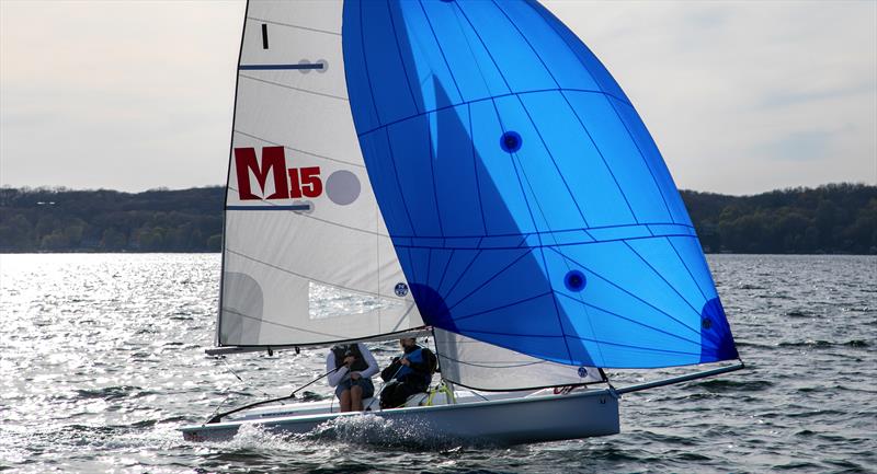 The new Melges 15 struts her stuff on the waters of Wisconsin's Lake Geneva photo copyright Melges Performance Sailboats taken at Lake Geneva Yacht Club and featuring the Melges 15 class