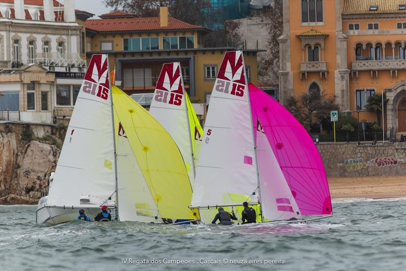 Cascais Portuguese Champions Regatta 2024 photo copyright Neuza Aires Pereira taken at Clube Naval de Cascais and featuring the Melges 15 class