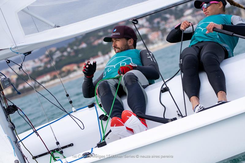 m*n様 misha&puff Sailboat Collage Ringer 1st Cascais Melges 15 Winter Series Stage 4 at Clube Naval de Cascais
