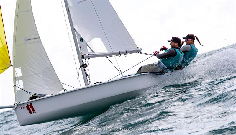 1st Cascais Melges 15 Winter Series 4th Stage - photo © Neuza Aires Pereira