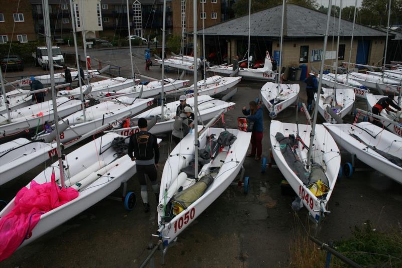 64th Endeavour Trophy - The new Melges 15s create a ray of light on an otherwise dull day - photo © Sue Pelling