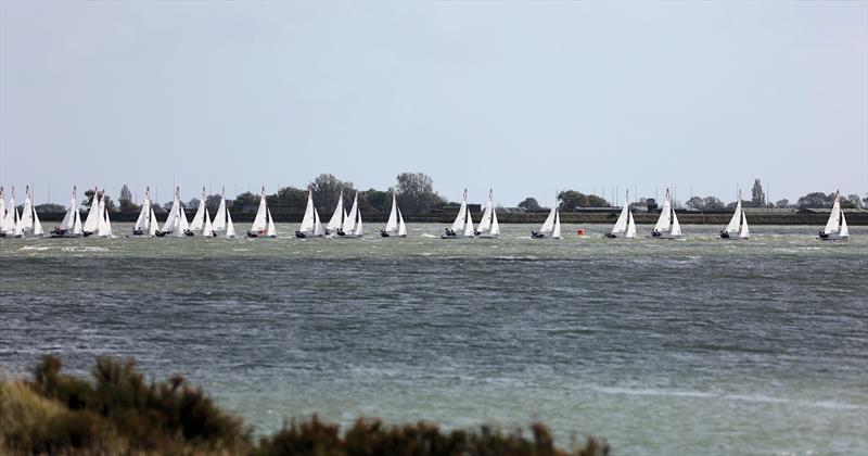 64th Endeavour Trophy - Race 2 start photo copyright Mark Jardine taken at Royal Corinthian Yacht Club and featuring the Melges 15 class
