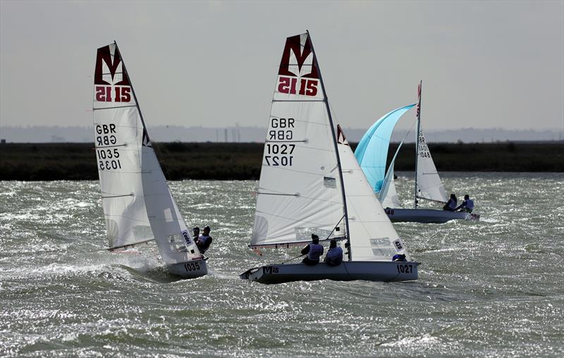 64th Endeavour Trophy - Alex Enkel & Howie Enkel (1035, Cadet) and Sabine Potter & Merle Nieuwland (1027, 420) and  photo copyright Mark Jardine taken at Royal Corinthian Yacht Club and featuring the Melges 15 class