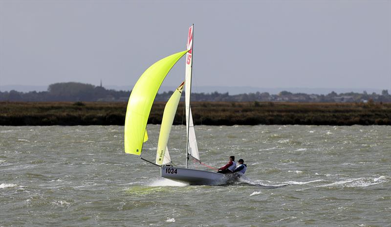 64th Endeavour Trophy - Ben & Lucy Harden (1034, Blaze) photo copyright Mark Jardine taken at Royal Corinthian Yacht Club and featuring the Melges 15 class