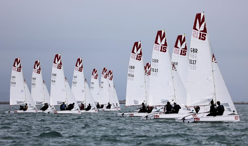 Clash of the Coaches at the WPNSA - Upwind soon after the start - photo © Mark Jardine