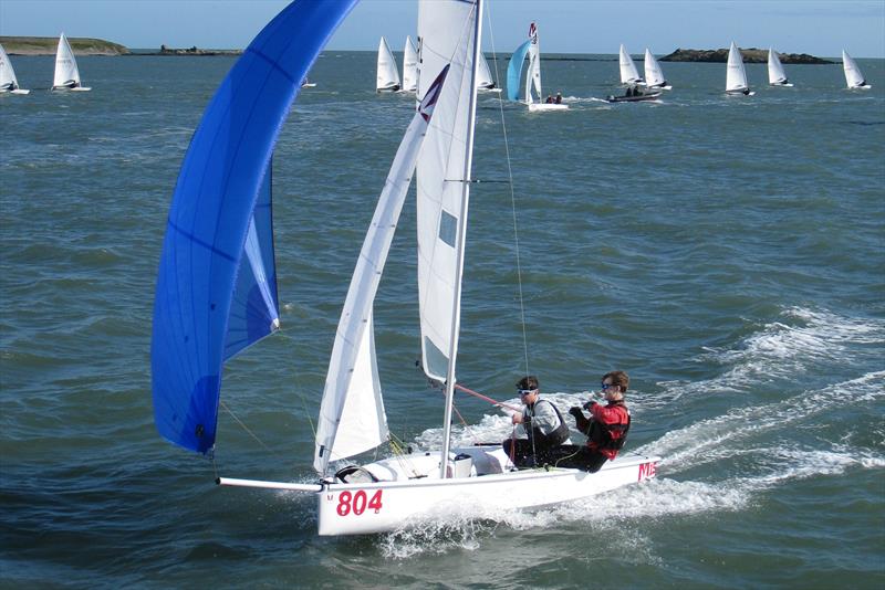 M Cotter and T Mulligan - Howth Round the Island Dinghy Race photo copyright Neil Murphy taken at Howth Yacht Club and featuring the Melges 15 class