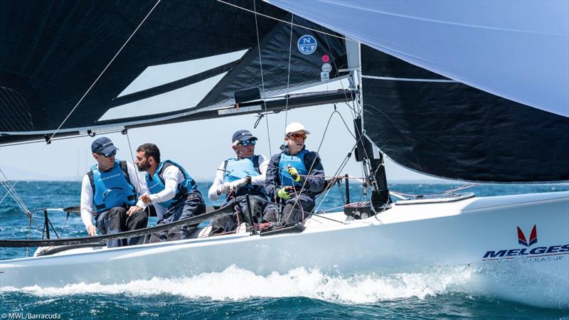 Stig at the Melges 20 World League in Scarlino - photo © MWL / Barracuda