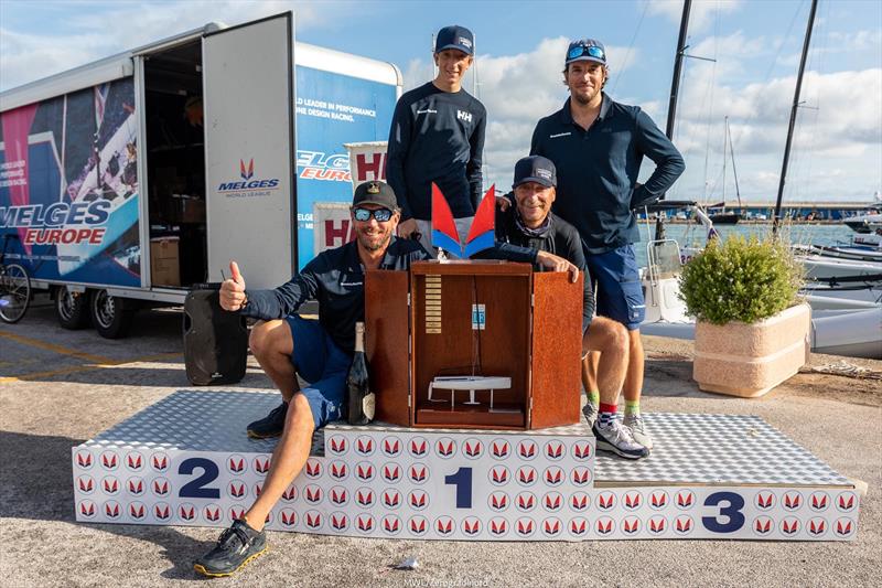 Brontolo wins the Melges 20 World Championship at Cala Galera, Greece photo copyright MWL / Zerogradinord taken at  and featuring the Melges 20 class