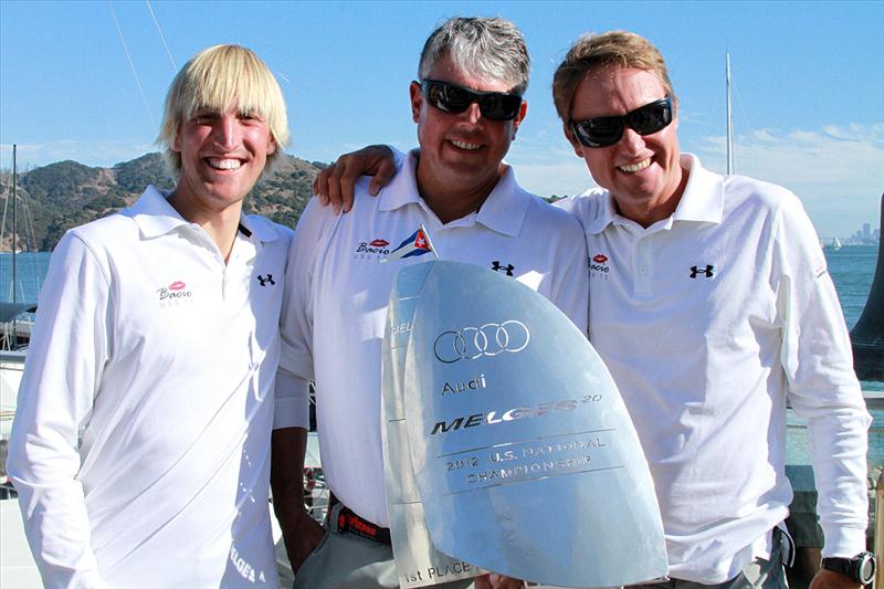 Audi Melges 20 U.S. Nationals at San Francisco day 3 photo copyright JOY / International Audi Melges 20 Class Association taken at Corinthian Yacht Club of San Francisco and featuring the Melges 20 class