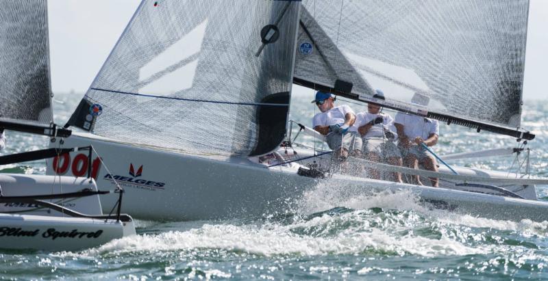 2017-2018 Melges 20 Miami Winter Series - Drew Freides, Pacific Yankee photo copyright IM20CA taken at Coconut Grove Sailing Club and featuring the Melges 20 class