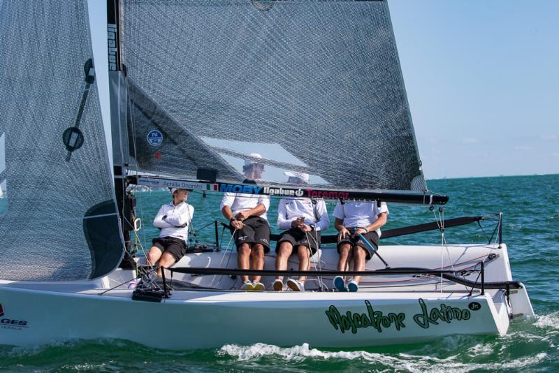 2017-18 Melges 20 Miami Winter Series - Mascalzone Latino, Jr, Achille Onorato - photo © International Melges 20 Class Association