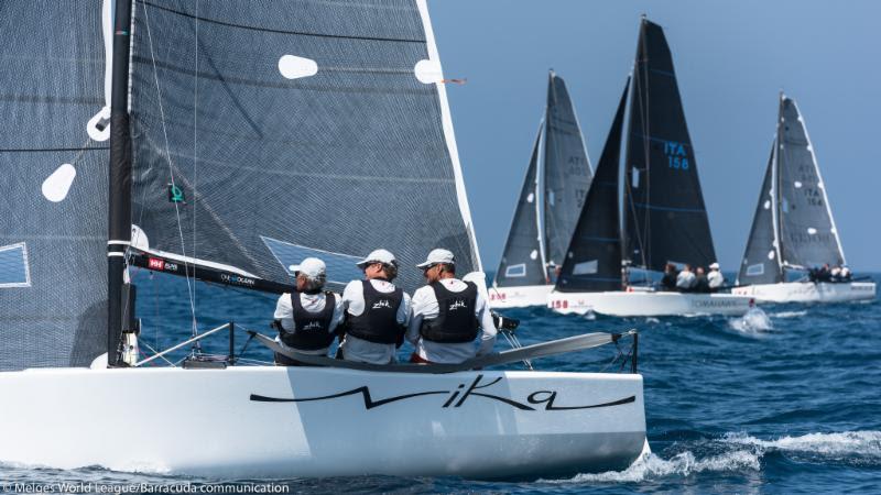 2018 Melges 20 World League, European Division, Forio d'Ischia - Vladimir Prosikhin, NIKA photo copyright Melges World League / Barracuda Communication taken at  and featuring the Melges 20 class