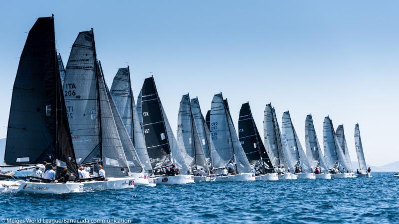 2018 Melges 20 World League, European Division - Scarlino photo copyright Melges World League / Barracuda Communication taken at  and featuring the Melges 20 class