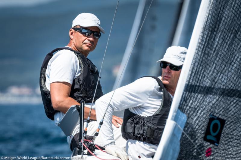 2018 Melges 20 World League, European Division - Scarlino, Vladimir Prosikhin, NIKA photo copyright Melges World League / Barracuda Communication taken at  and featuring the Melges 20 class