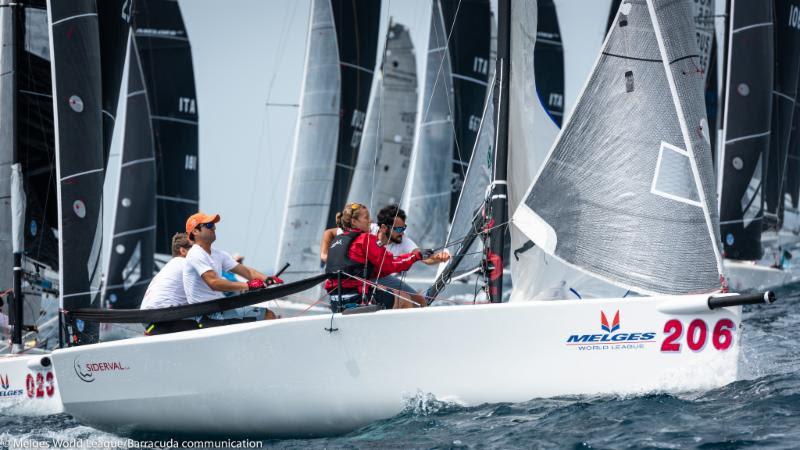 2018 Melges 20 World League, European Division - Scarlino Corinthian Champions, SIDERVAL photo copyright Melges World League / Barracuda Communication taken at  and featuring the Melges 20 class