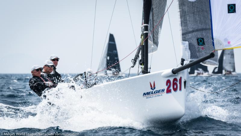 2018 Melges 20 World League, European Division - Scarlino, Vladimir Prosikhin, NIKA photo copyright Melges World League / Barracuda Communication taken at  and featuring the Melges 20 class