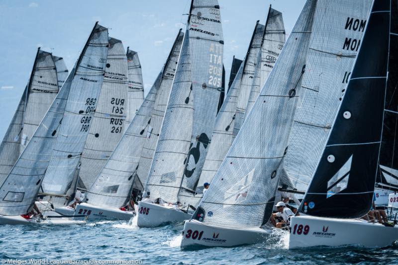 2018 Melges 20 World League, European Division - Lerici photo copyright Melges World League / Barracuda Communication taken at Circolo della Vela Erix and featuring the Melges 20 class