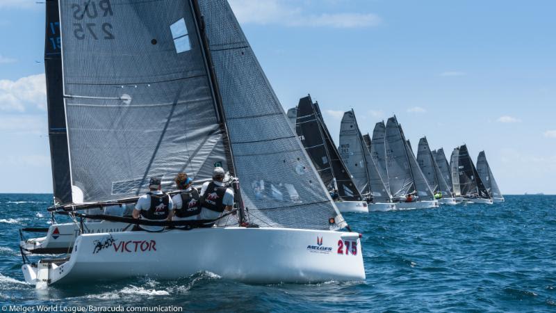 2018 Melges 20 World League, European Division - Lerici photo copyright Melges World League / Barracuda Communication taken at  and featuring the Melges 20 class