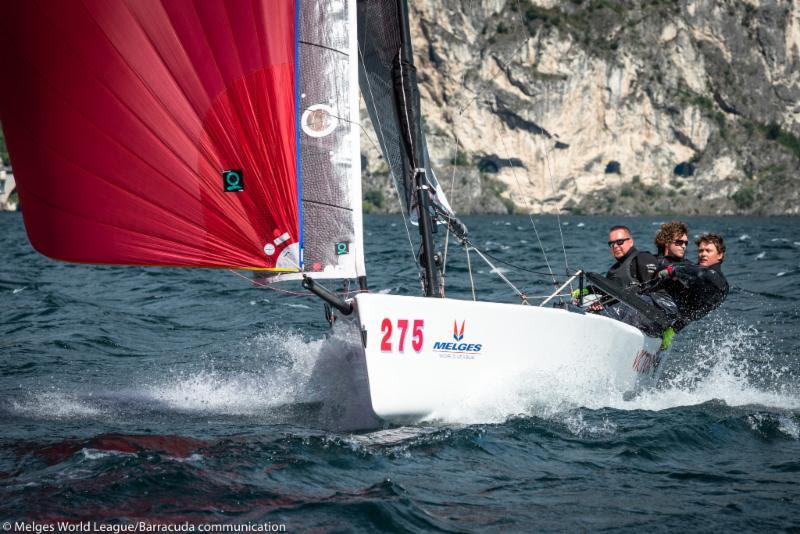 2018 Melges 20 World League, European Division - Riva del Garda Alexander Novoselov - VICTOR - photo © Melges 20 World League / Barracuda Communication