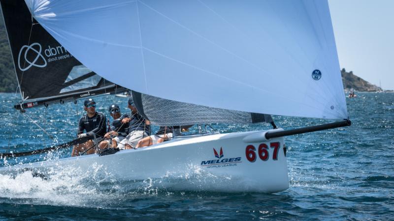 2018 Melges 20 World League, European Division - Cagliari photo copyright Melges World League / Barracuda Communication taken at Yacht Club Cagliari and featuring the Melges 20 class