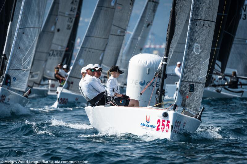 2018 Melges 20 World League, European Division - Cagliari photo copyright Melges World League / Barracuda Communication taken at Yacht Club Cagliari and featuring the Melges 20 class