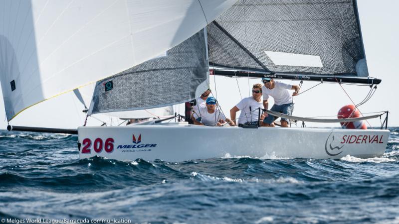 2018 Melges 20 World League, European Division - Cagliari Marco Giannini, SIDERVAL photo copyright Melges World League / Barracuda Communication taken at Yacht Club Cagliari and featuring the Melges 20 class