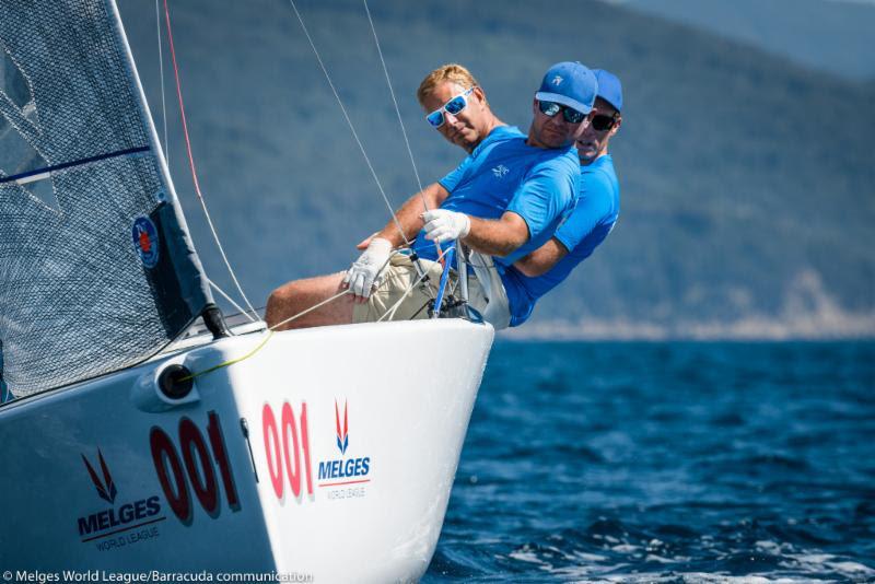 2018 Melges 20 World League, Scarlino Champion Drew Freides, PACIFIC YANKEE photo copyright Melges World League / Barracuda Communication taken at Yacht Club Cagliari and featuring the Melges 20 class