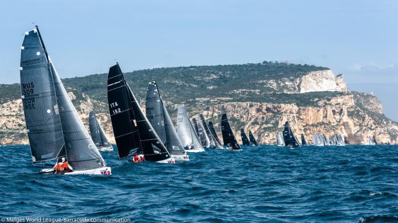 2018 Melges 20 World League, World Championship photo copyright Melges World League / Barracuda Communication taken at Yacht Club Cagliari and featuring the Melges 20 class