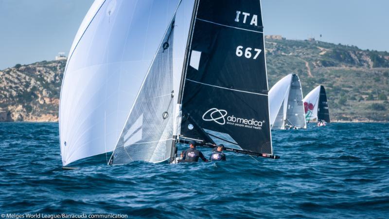 2018 Melges 20 World League, World Championship Filippo Pacinotti, BRONTOLO photo copyright Melges World League / Barracuda Communication taken at Yacht Club Cagliari and featuring the Melges 20 class