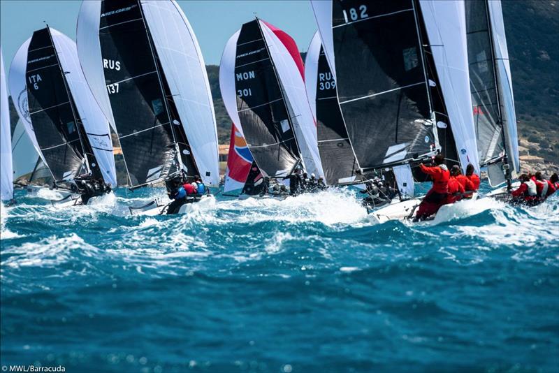 2019 Melges 20 World League - European Division: Day 2 photo copyright Melges World League / Barracuda Communication taken at  and featuring the Melges 20 class