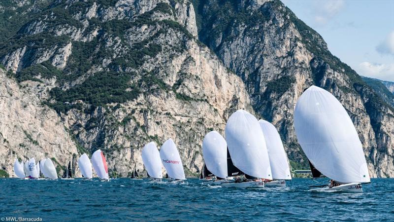 2019 Melges 20 World League - Europe - Event 4 photo copyright Melges World League / Barracuda Communication taken at Fraglia Vela Riva and featuring the Melges 20 class