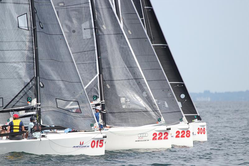 47th annual Buzzards Bay Regatta photo copyright Donald Watson / Spectrum Photo taken at New Bedford Yacht Club and featuring the Melges 20 class