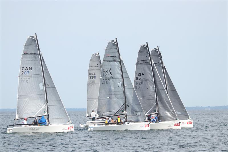 2019 Buzzards Bay Regatta photo copyright Donald Watson / Spectrum Photo taken at New Bedford Yacht Club and featuring the Melges 20 class