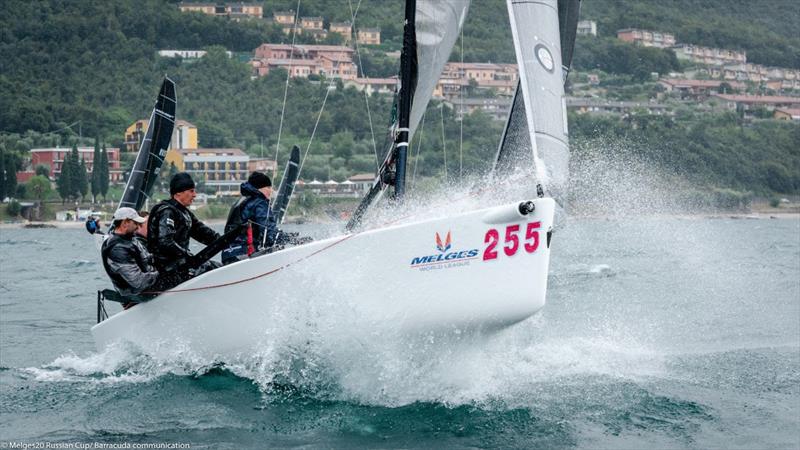 2019 Melges 20 Russian Cup photo copyright Melges 20 Russian Cup / Barracuda Communication taken at Fraglia Vela Malcesine and featuring the Melges 20 class