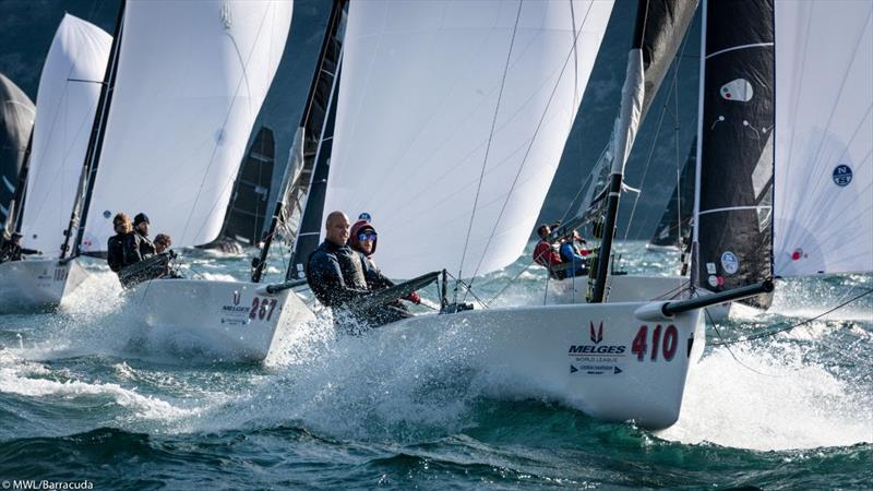 2019 Melges 20 European Championship - Day 3 photo copyright Melges World League / Barracuda Communication taken at Fraglia Vela Malcesine and featuring the Melges 20 class