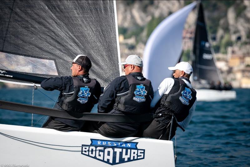 Russian Bogatyrs - 2019 Melges 20 European Championship - Day 3 photo copyright Melges World League / Barracuda Communication taken at Fraglia Vela Malcesine and featuring the Melges 20 class